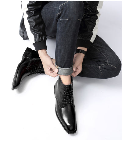 Zapatos Ejecutivos Altos para Hombre