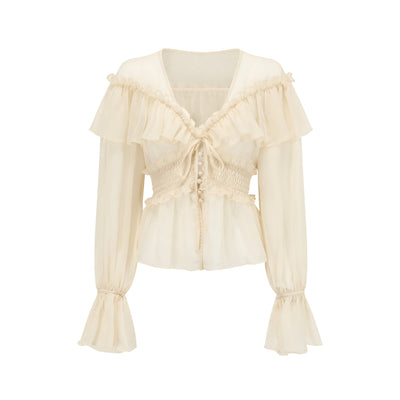 Blusa Protectora Solar Ligera de Madera Francesa - Versátil y Fresca - Image 6