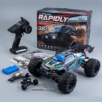 Auto RC 4x4 Todoterreno con Tracción Integral y Motor sin Escobillas - Image 4