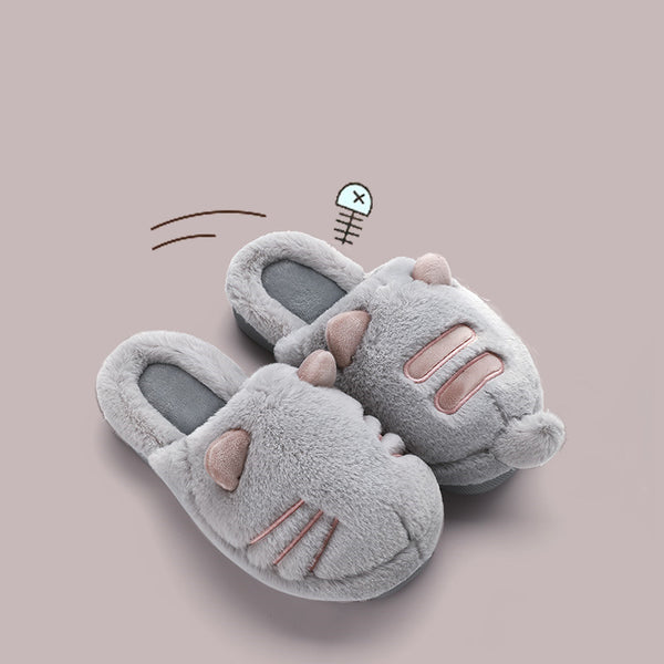 Pantuflas de Algodón con Suela Gruesa - Calidez y Confort para Casa