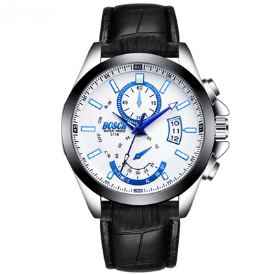 Reloj Deportivo de Acero con Calendario y Esfera Grande Resistente al Agua - Image 4