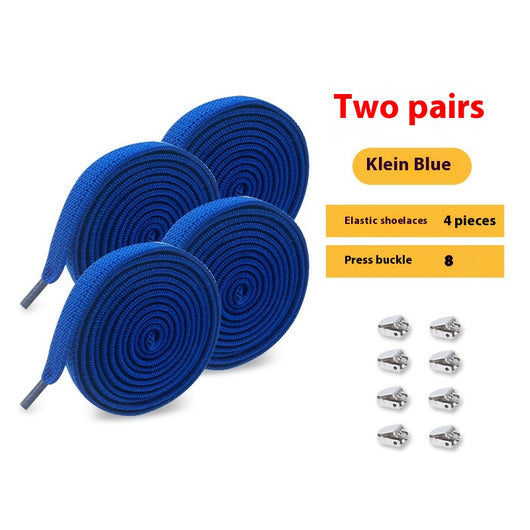 Cordones Elásticos sin Nudo - Zapatos Blancos Unisex con Cierre Ajustable - Image 15