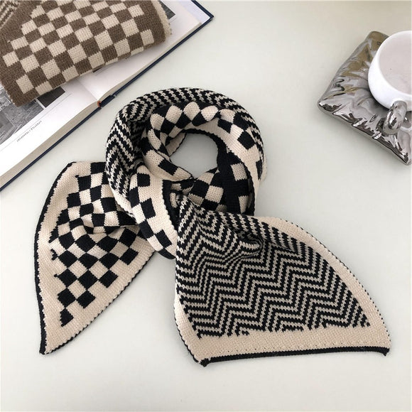 Bufanda Cuadros Escoceses para Mujer - Cálida y Elegante