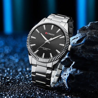 Reloj Empresarial Impermeable para Hombre con Correa de Pasador - Image 21