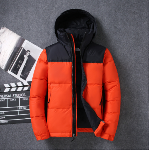 Chaqueta Acolchada de Plumas para Invierno - Talla Grande