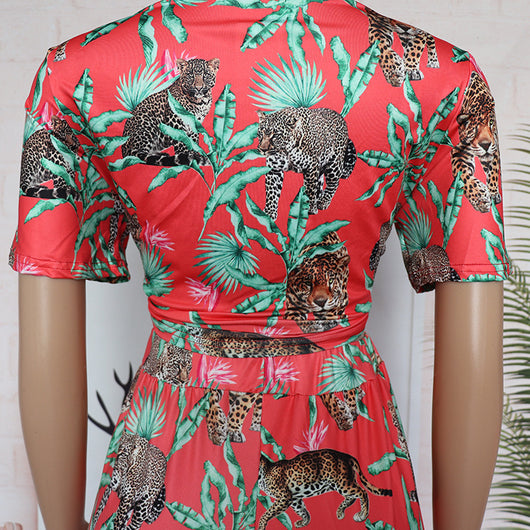 Conjunto Africano: Camisa Estampada + Pantalón Ancho Elástico - Image 10