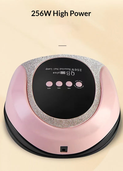 Lámpara LED UV de 256W con Secado Ultra Rápido e Incrustaciones de Diamante - Image 11