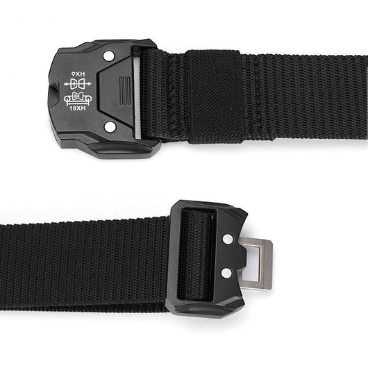 Cinturón Táctico de Lona con Hebilla de Liberación Rápida para Hombre - Image 21