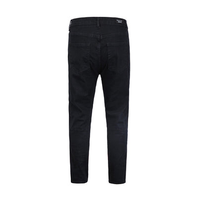 Jeans Blancos Clásicos con Lavado Desgastado - Corte Recto - Image 4