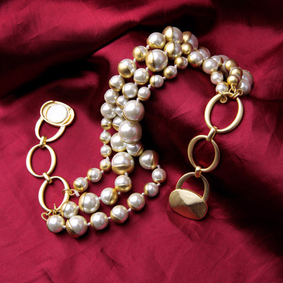 Collar Vintage de Perlas para Mujer - Image 8