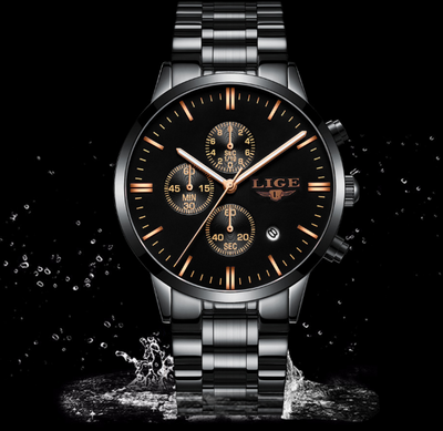 Reloj de Cuarzo Multifuncional para Negocios - Image 7