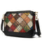 Bolso de Hombro Vintage con Relieve Artesanal