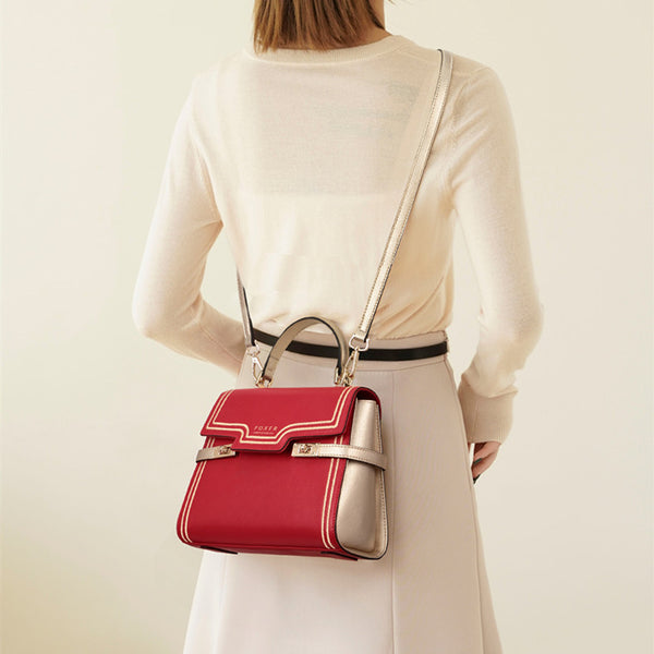 Bolso de Cuero Premium Versátil para Mujer