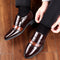 Zapatos Oxford Casuales de Cuero Charolado para Hombre