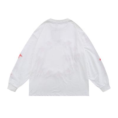 Playera Manga Larga Estrellas Estampado Espuma para Hombre - Image 12