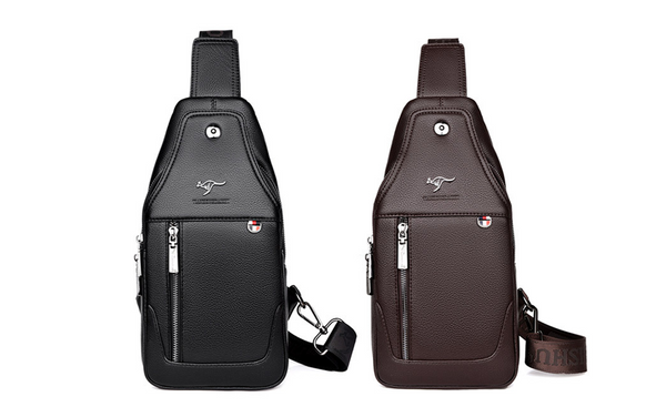 Mochila de Cuero Suave Casual