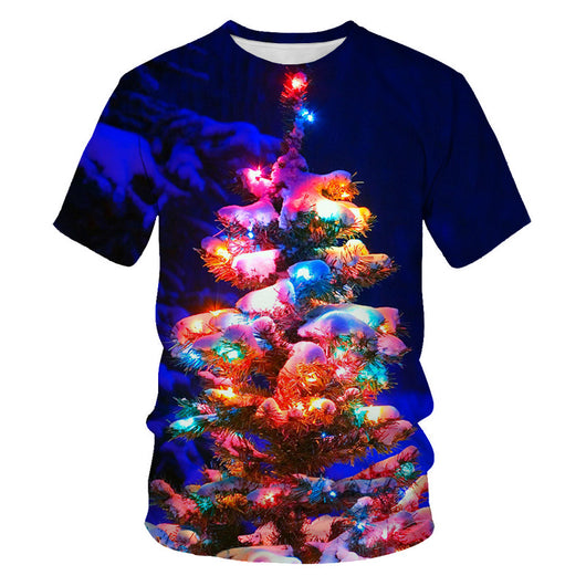 Playera Navideña Personalizada para Hombre con Impresión 3D Digital - Image 22