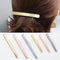 Clip Pato de Metal Cepillado - Accesorio Versátil para el Cabello