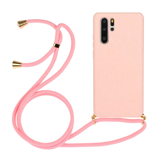 Funda para celular Huawei con correa de trigo - Image 5