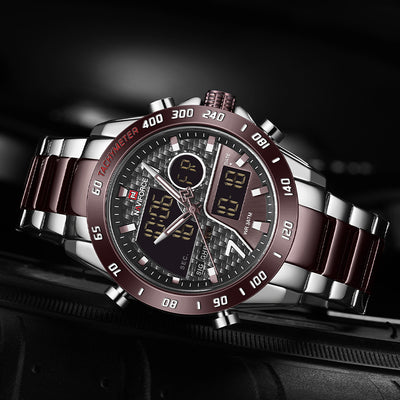 Reloj NAVIFORCE Dual Display - Cuarzo Deportivo - Image 6