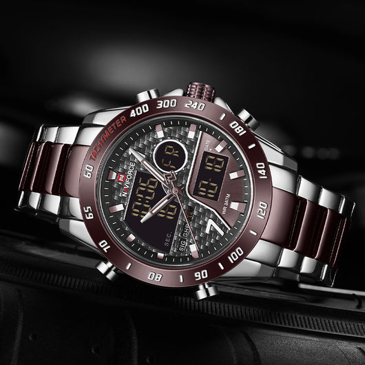 Reloj NAVIFORCE Dual Display - Cuarzo Deportivo - Image 6
