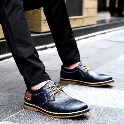 Zapatos de Cuero Británicos Talla Grande para Hombre 48 - Image 15