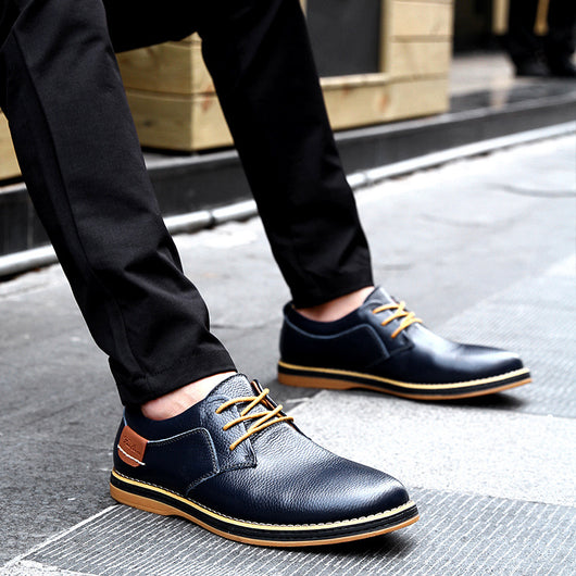 Zapatos de Cuero Británicos Talla Grande para Hombre 48 - Image 15