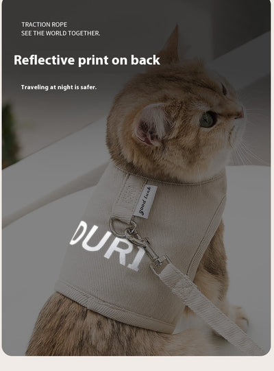 Arnés Respirable Universal para Gatos Anti-Ruptura de Cuatro Estaciones - Image 19