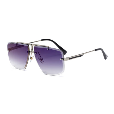 Gafas de Sol Cuadradas sin Marco para Hombre - Image 6