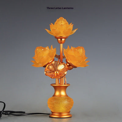 Lámpara LED Lotus para Buda - Iluminación Decorativa del Hogar - Image 2