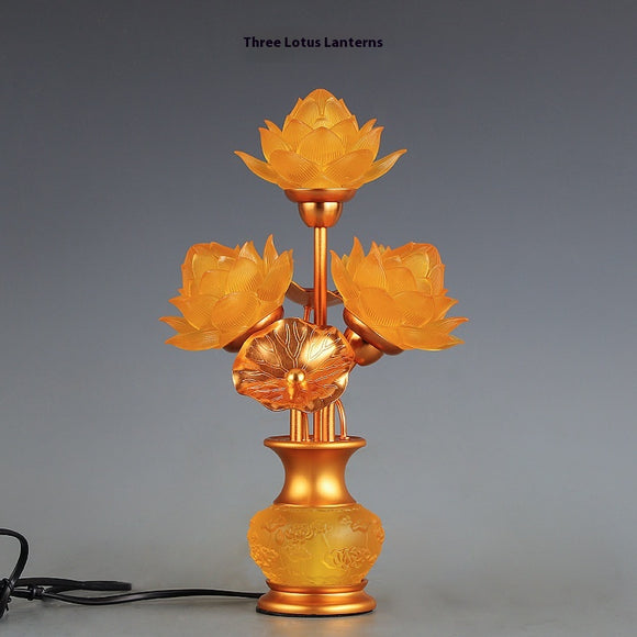 Lámpara LED Lotus para Buda - Iluminación Decorativa del Hogar