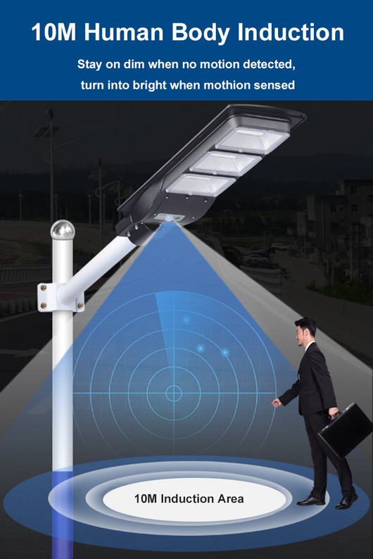 Luminaria Solar Inteligente para Exterior con Sensor de Movimiento - Image 8