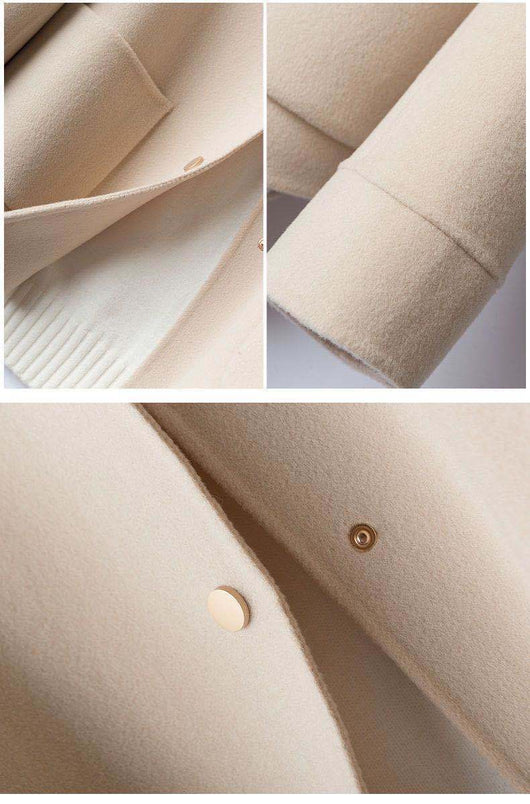 Abrigo Reversible de Lana para Mujeres Petite - Image 11