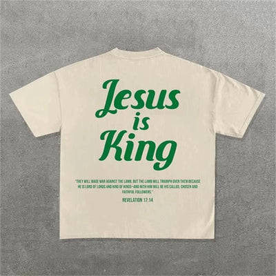 Playera Oversized Hombre Child Of God con Patrón Gótico NDY - Image 6