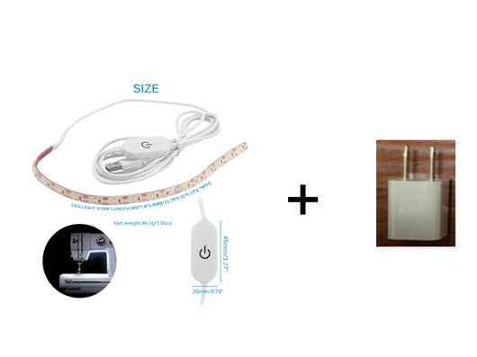 Barra LED Táctil Regulable para Máquina de Coser - Image 6