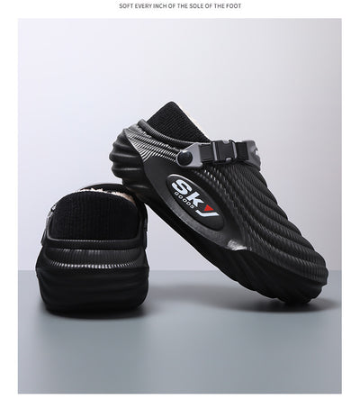 Pantuflas Térmicas para Hombre con Suela Elevadora y Forro Polar - Image 15