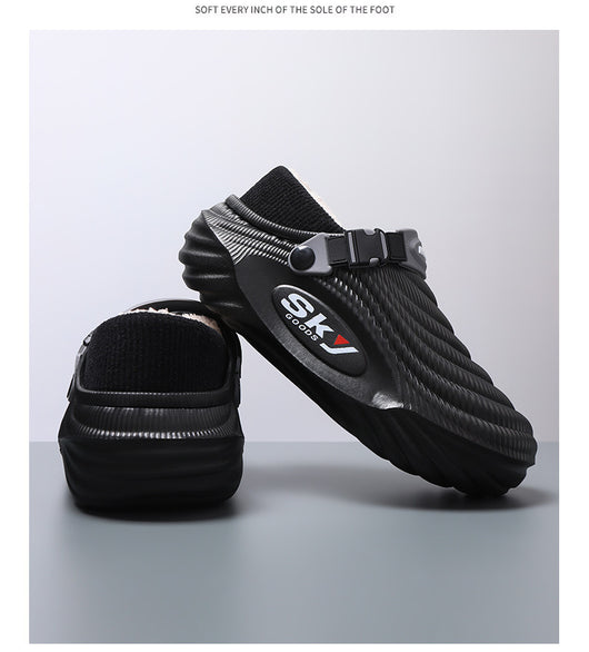Pantuflas Térmicas para Hombre con Suela Elevadora y Forro Polar - Image 15