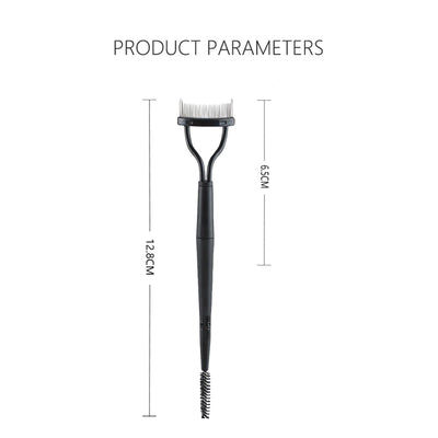 Rizador de Pestañas Plegable con Peine Separador de Metal - Herramienta de Maquillaje Profesional - Image 5