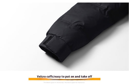 Chamarra de Plumas con Capucha para Hombre - Calidez Superior - Image 13