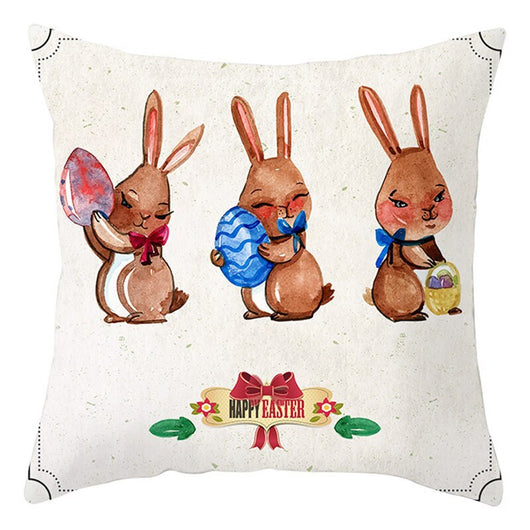 Funda de Almohada Pascua Felpa Corta - Image 23