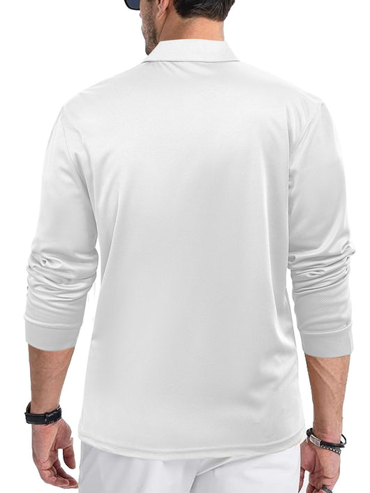 Camisa Suelta de Manga Larga en Color Sólido para Hombre - Image 16
