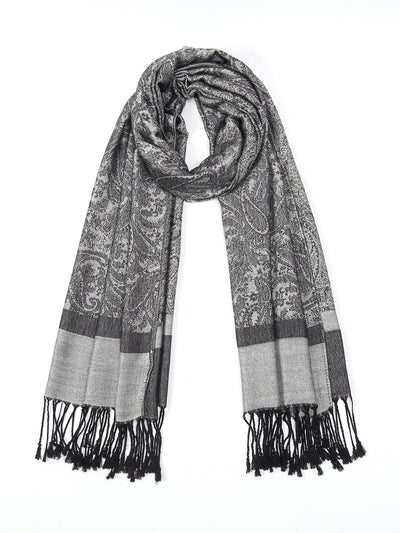 Rebozo Étnico Paisley en Jacquard de Cashemira - Image 36