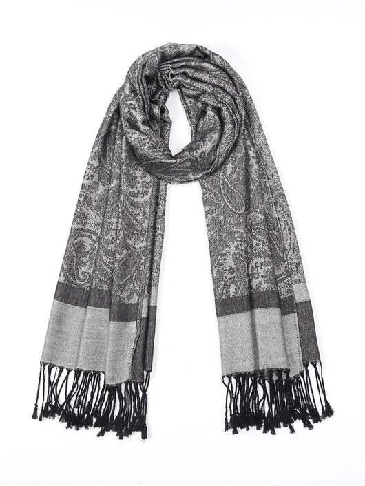 Rebozo Étnico Paisley en Jacquard de Cashemira - Image 36