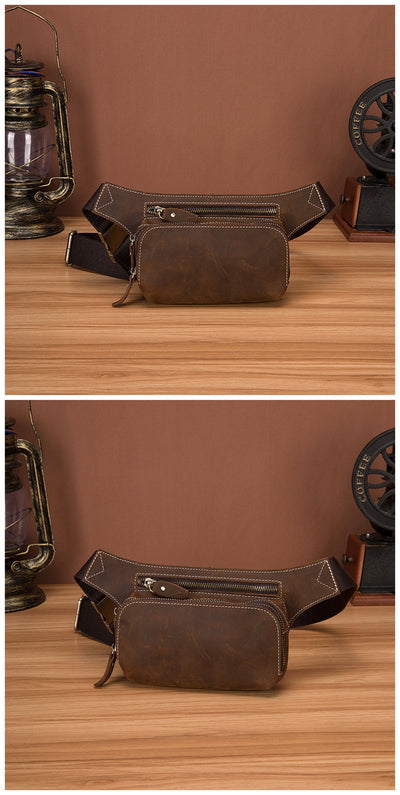 Riñonera Deportiva de Cuero Genuino para Hombre - Image 8