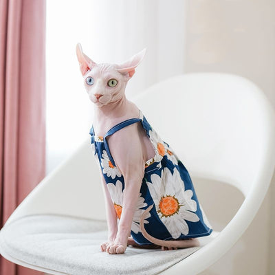Vestido de Algodón Puro para Mascotas