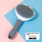 Flower Needle Comb Gray Thin Needle