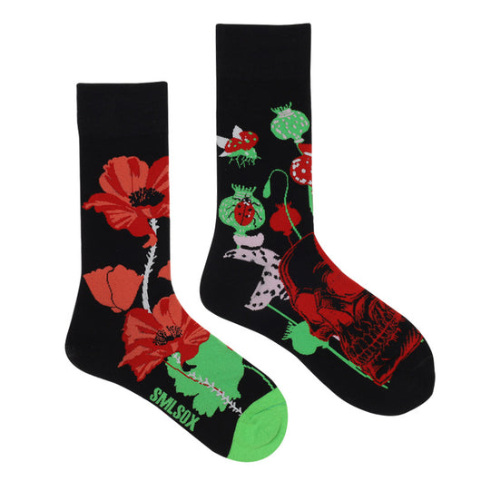 Calcetines Retro Asimétricos para Parejas - Algodón Cómodo Unisex - Image 94