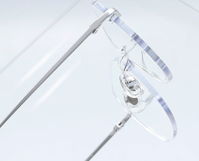 Gafas Sin Marco de Personalidad Elegante para Mujer - Image 12