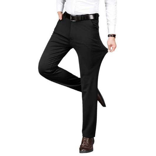 Pantalones Casuales Ejecutivos Stretch Corte Recto para Hombre - Image 5