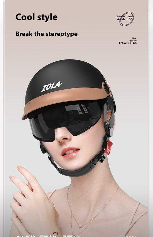 Casco Bicicleta Eléctrica con Protección Solar - Unisex Ultraligero - Image 25